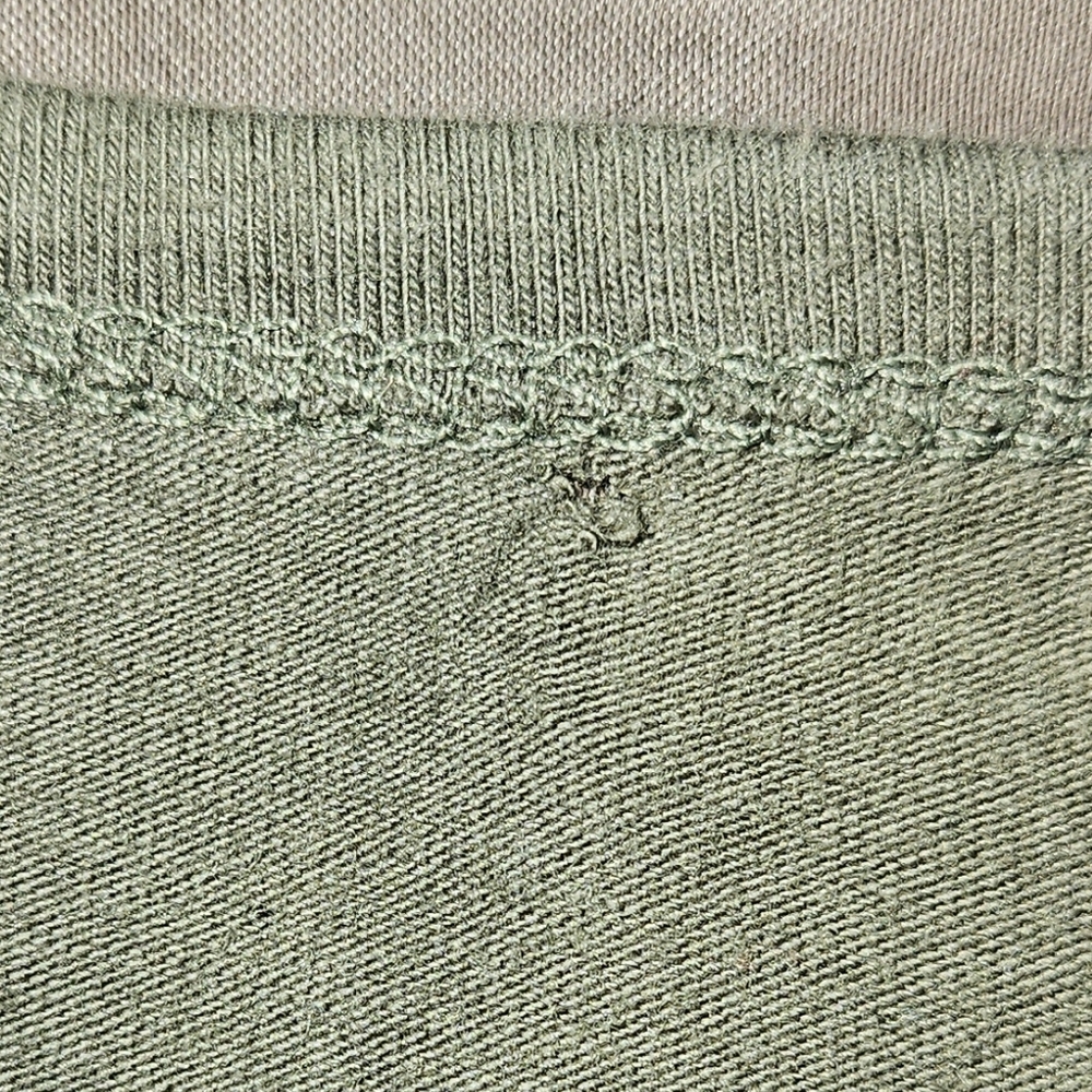 Olive Green Fitted Long Sleeve - Picture 3 of 4